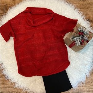 New Directions Red Sweater -Small